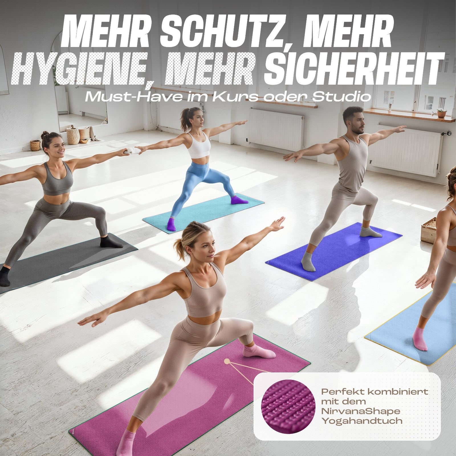 Yoga Socken Schwarz, Rosa #farbe_schwarz-rosa