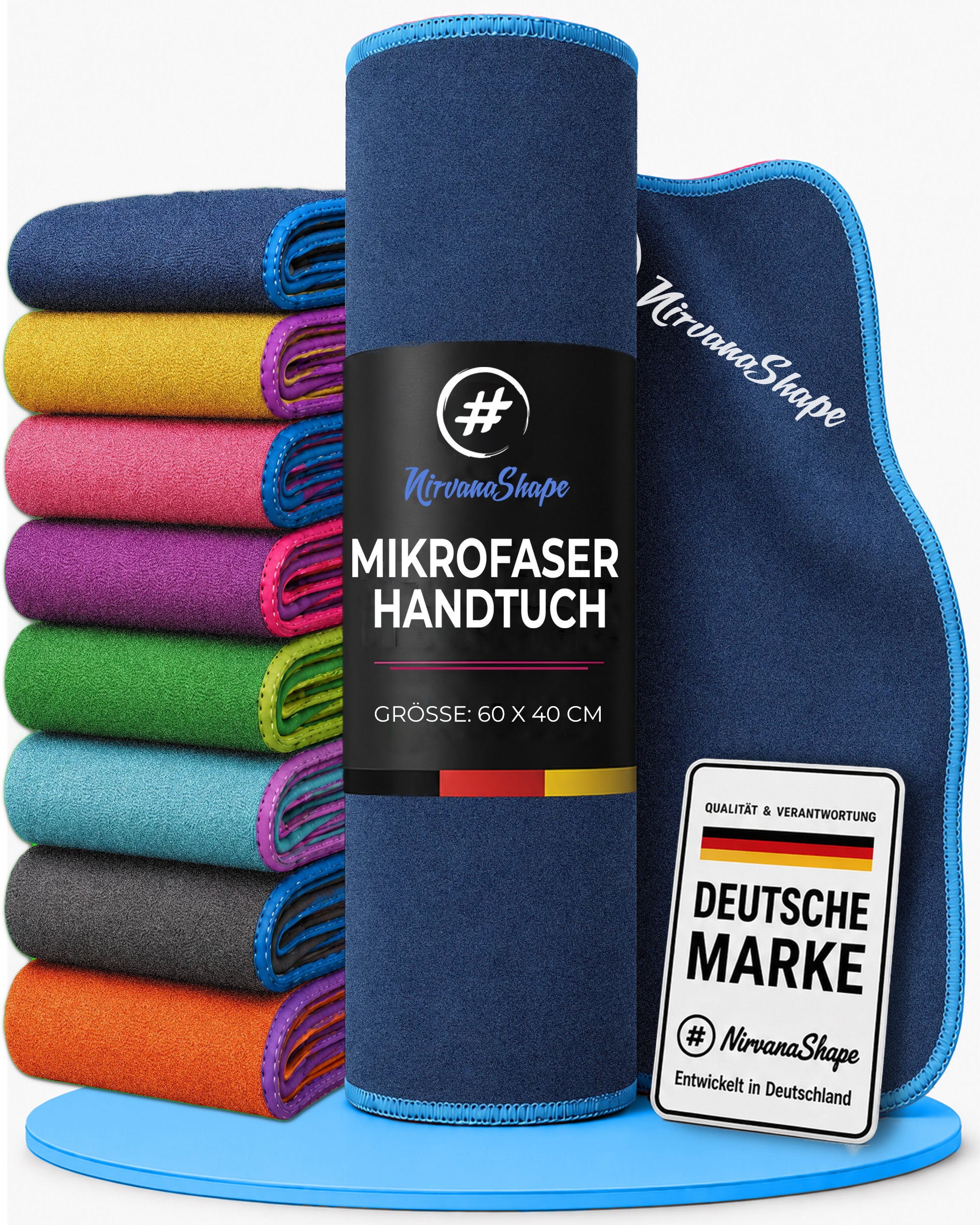 Ultraleichte und schnelltrocknende Mikrofaser Handtücher