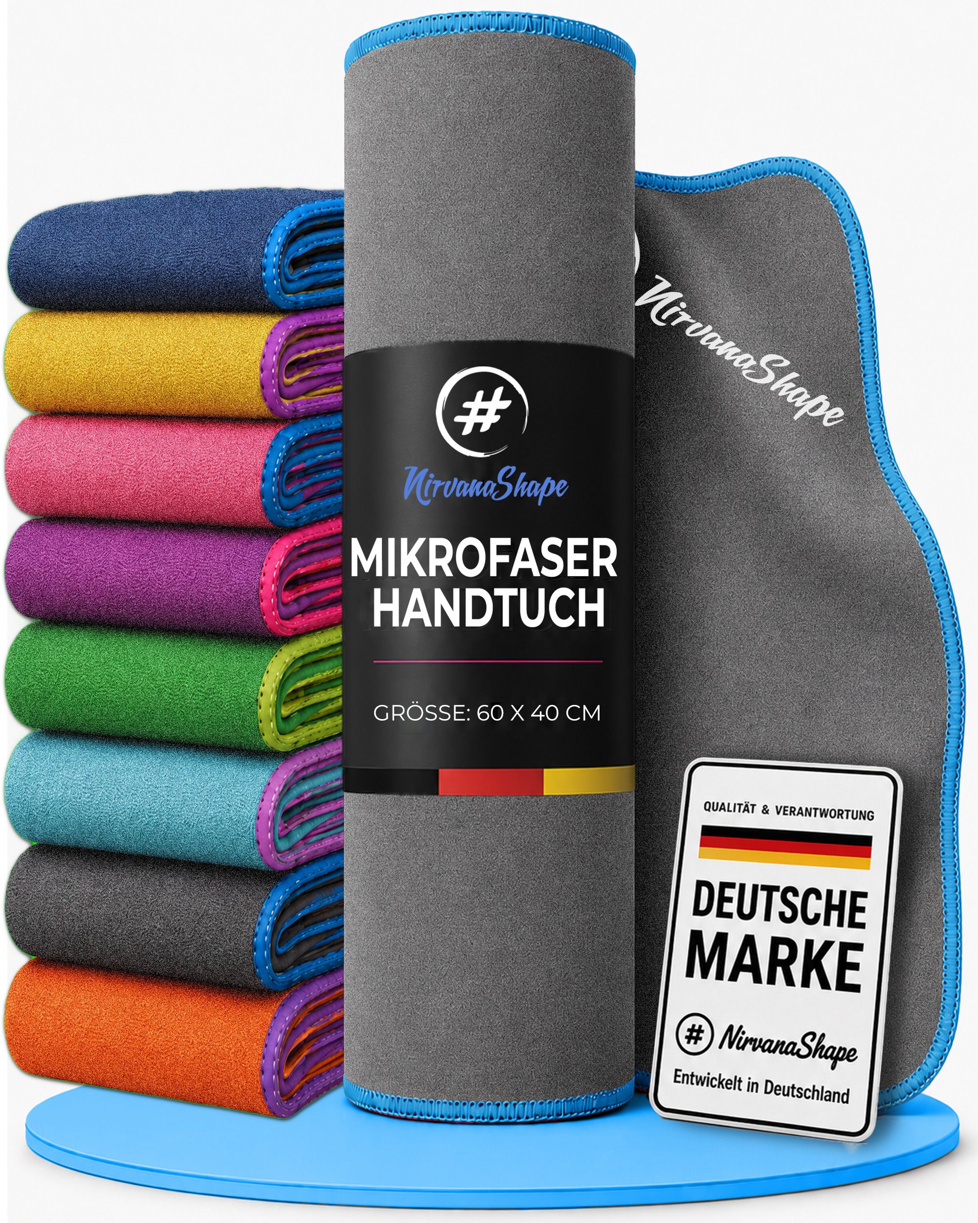Ultraleichte und schnelltrocknende Mikrofaser Handtücher