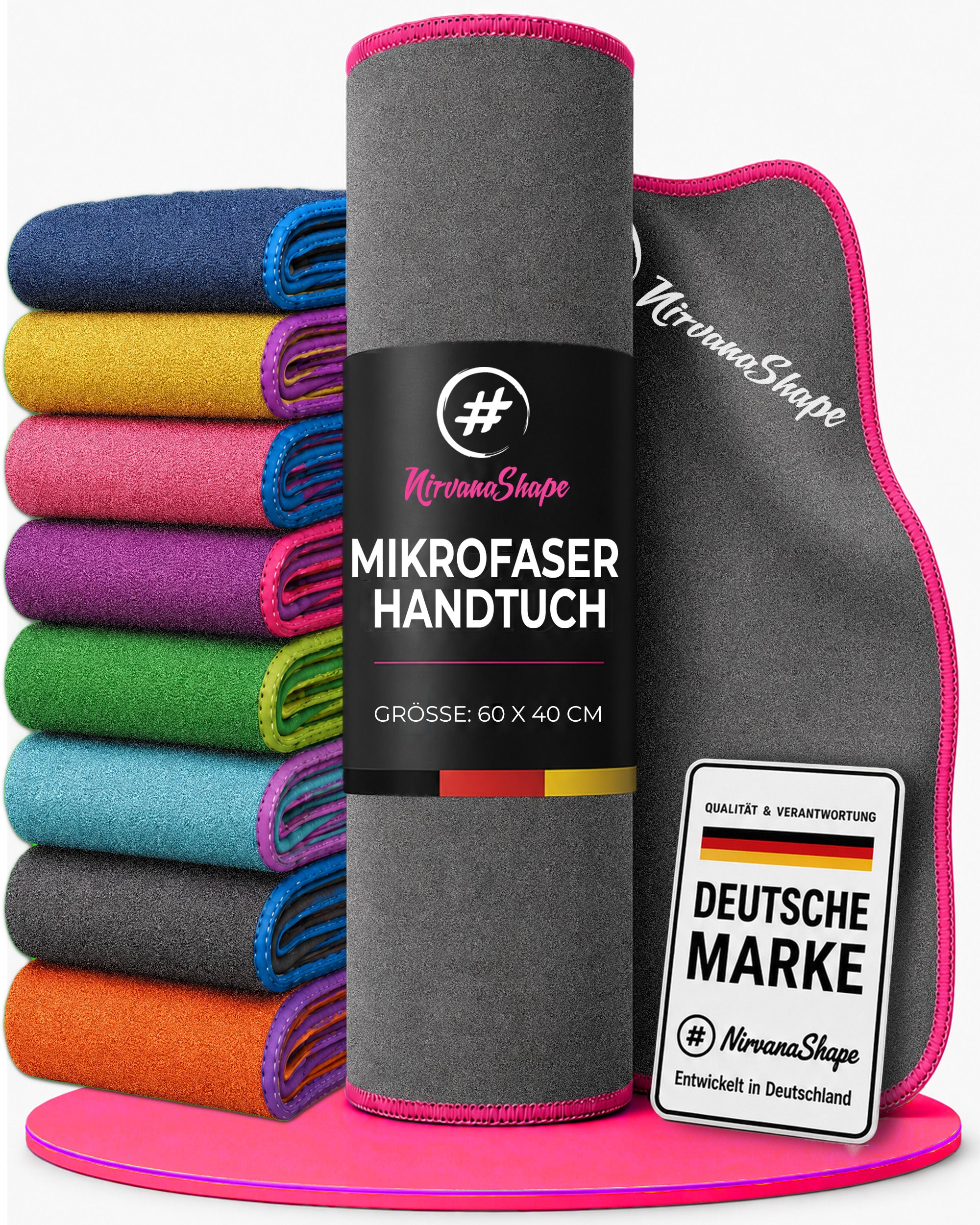 Ultraleichte und schnelltrocknende Mikrofaser Handtücher