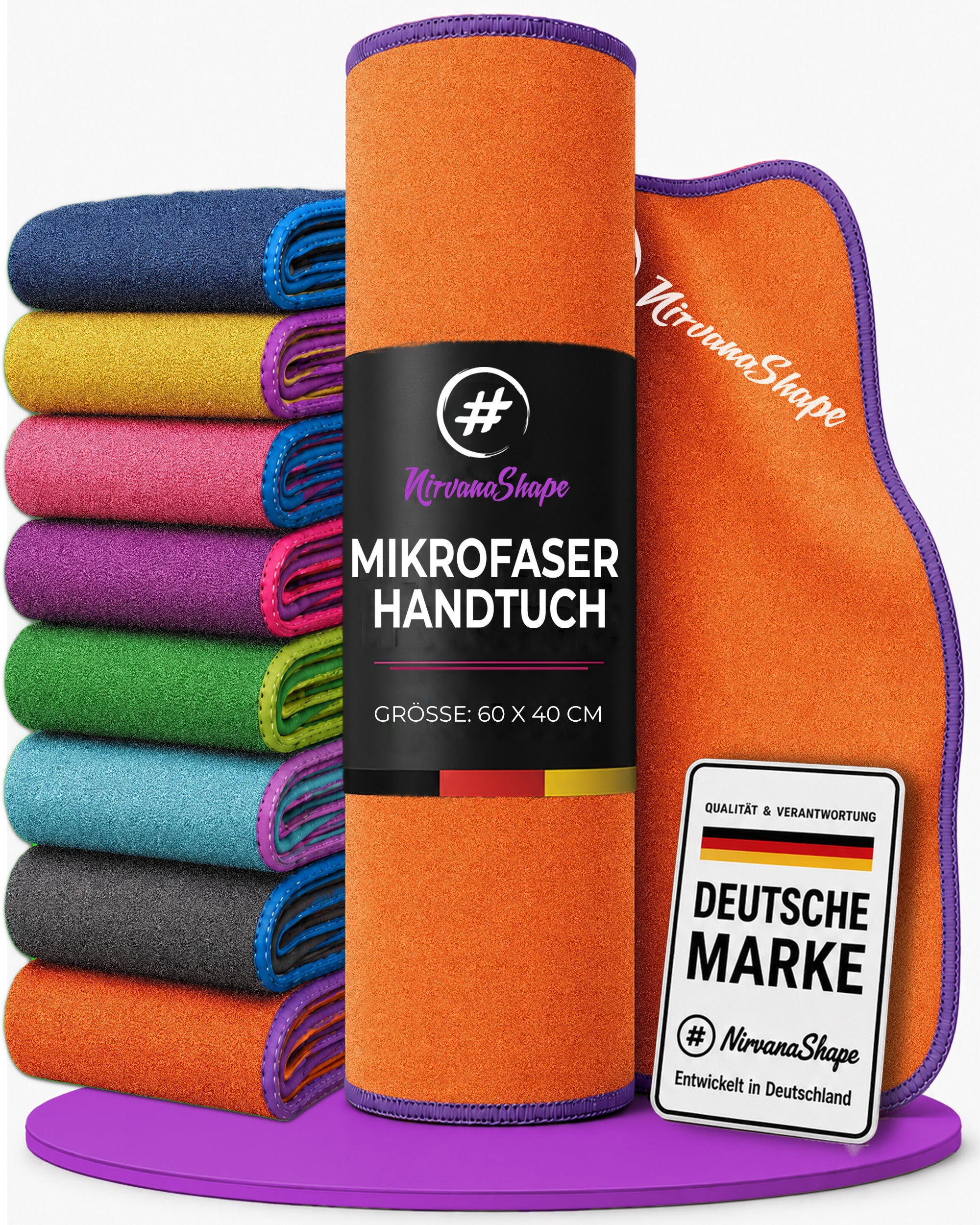 Ultraleichte und schnelltrocknende Mikrofaser Handtücher