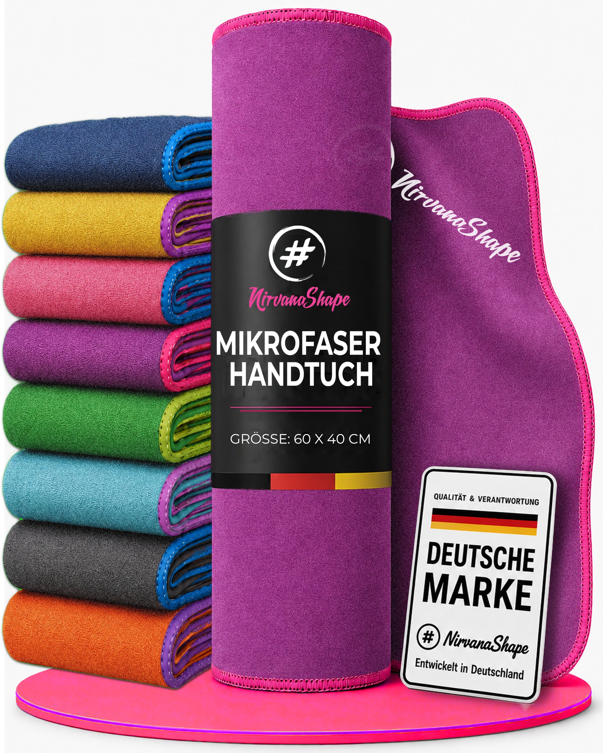 Ultraleichte und schnelltrocknende Mikrofaser Handtücher