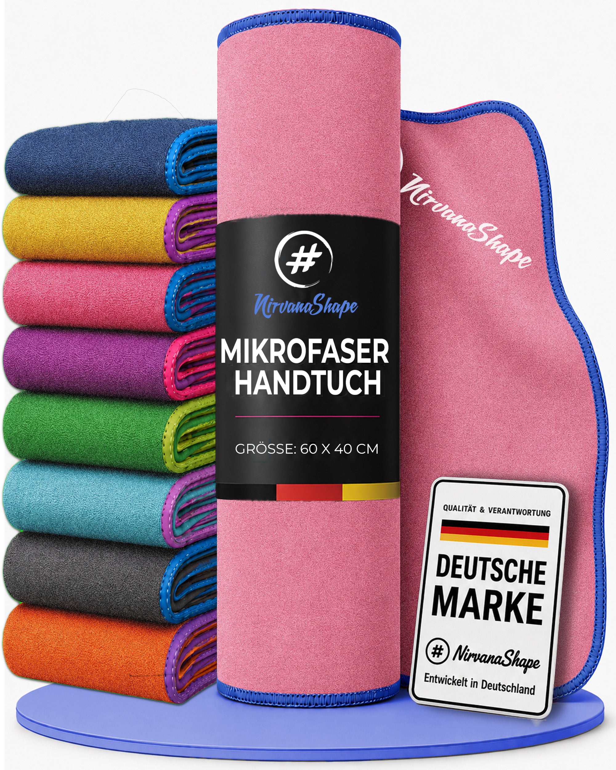 Ultraleichte und schnelltrocknende Mikrofaser Handtücher